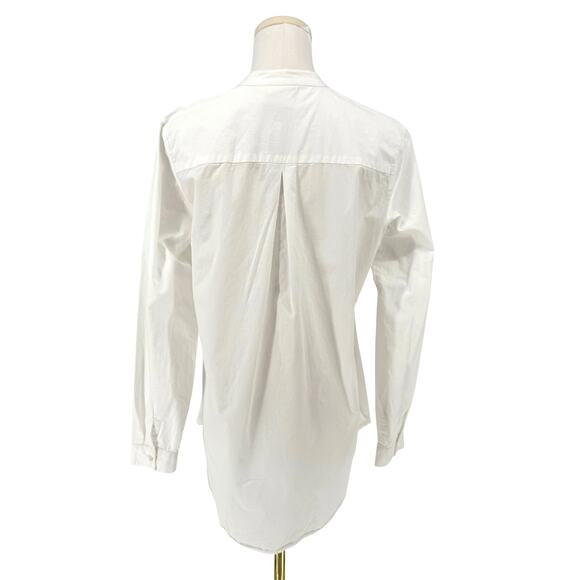 Roberta Roller Rabbit White Eyelet Embroidery Button Front Shirt Casual Boho S - Picture 4 of 7